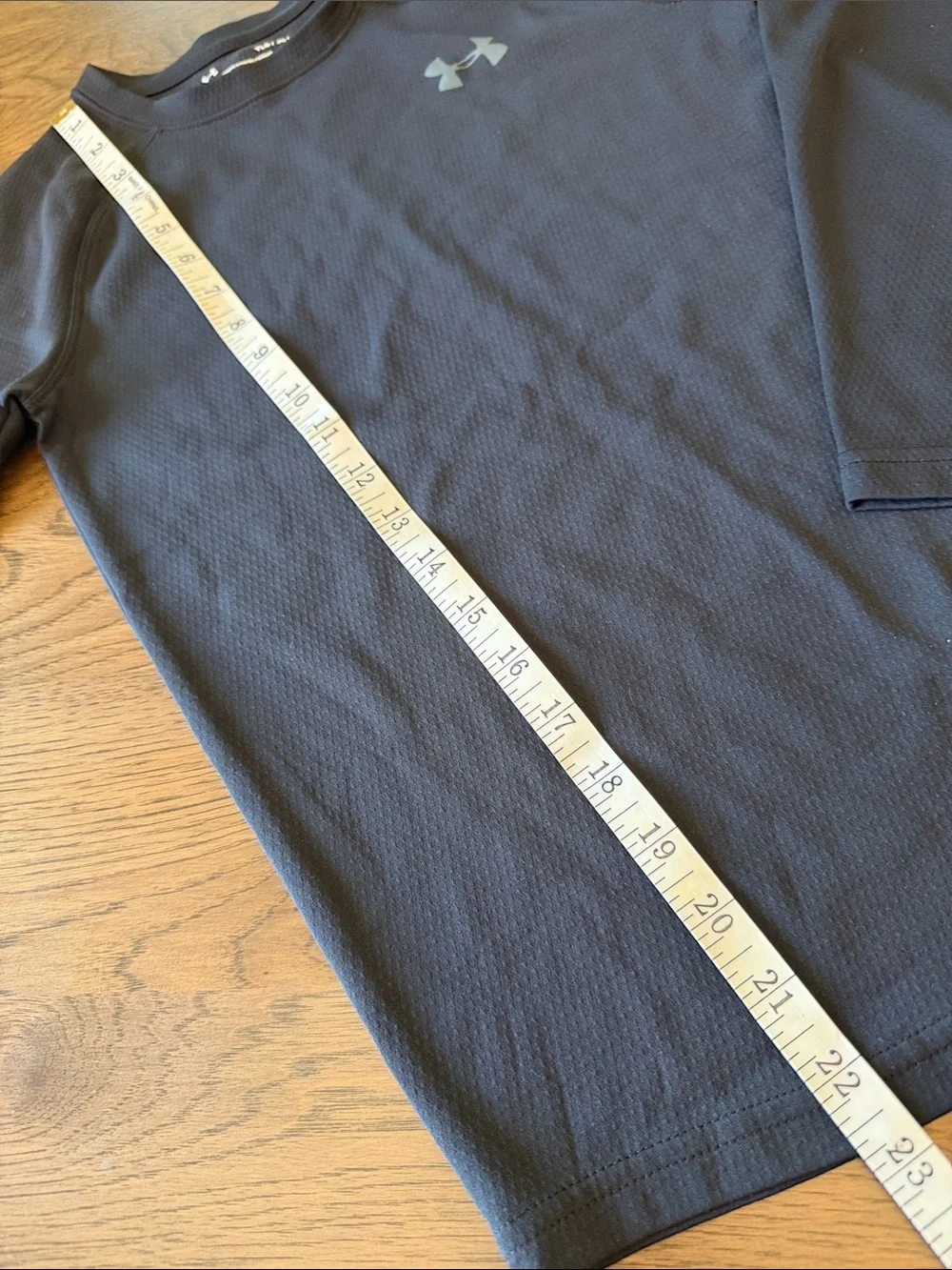 Under Armour Youth Large ColdGear Black Shirt Base 2.0